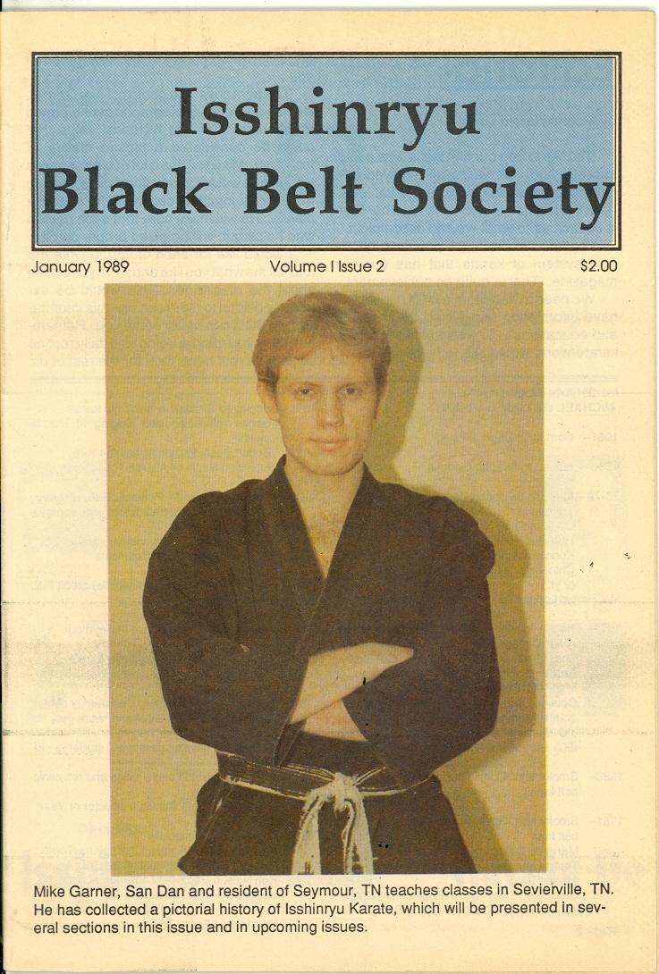 01/89 Isshinryu Black Belt Society